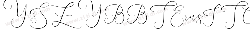 YSZYBBTErasITC Bold字体转换